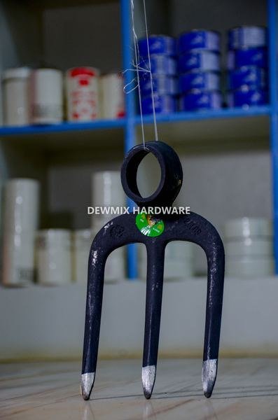 Cast Iron Garden Fork 3 Prong