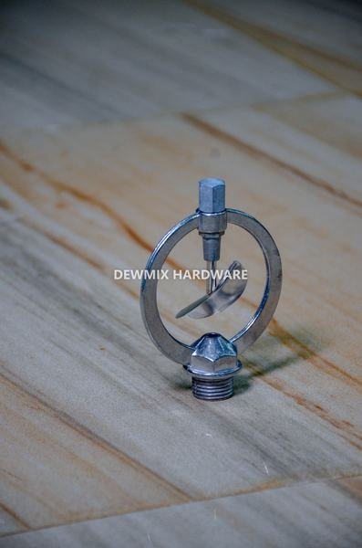 Metal Rotary Sprinkler Head (Silver) 2