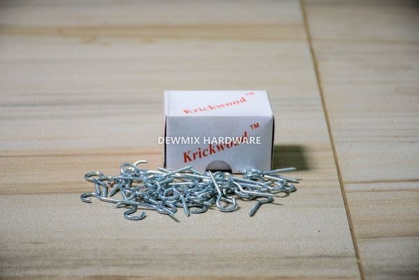 Krickwood Steel Screw Hooks Set