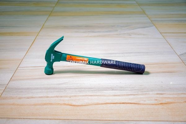 Knicker Claw Hammer 27mm Green Fiberglass Handle