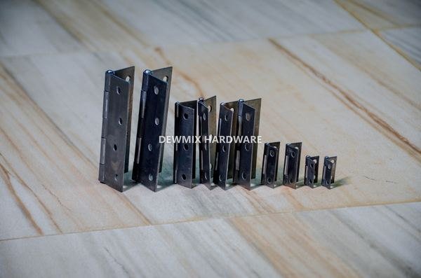 Steel Butt Hinge Set Multiple Sizes