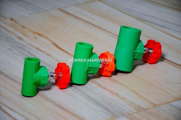 Green PPR Ball Valve Set 3 Sizes