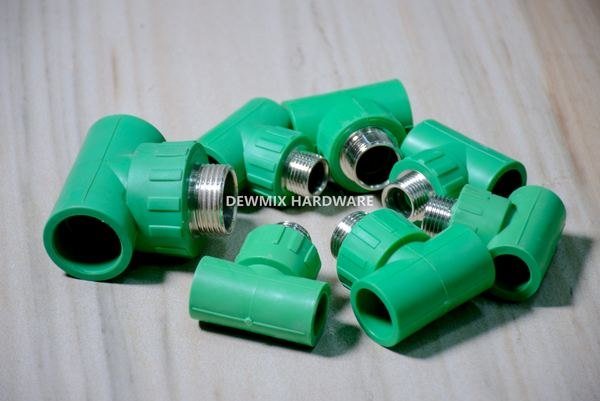 Green PPR Male Adaptor Fittings Bulk Set