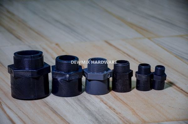 PVC Male Adaptor Set 5 Sizes