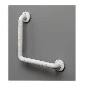 L Shaped Grab Bars Hand Rail With Stand Abs Plas