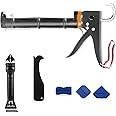 Exrp Caulk Gun Kit Smooth Silicone Caulking Gun an