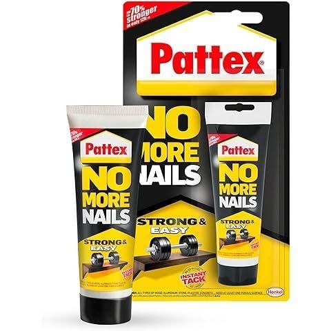 Pattex No More Nails Strong Easy All Purpose Heavy