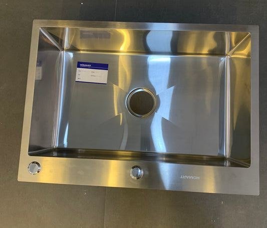 60Cm by 45Cm Stainless Steel Single Kitchen Sink