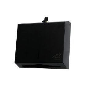 Black Stainless Steel Serviette Dispenser