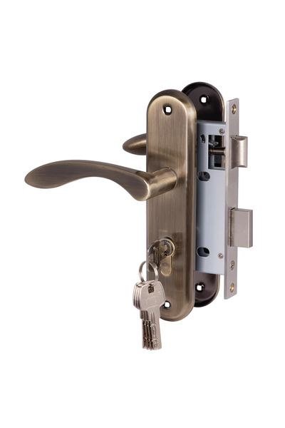 Yale Cylinder Lockset UDY741L238 (Antique Brass)