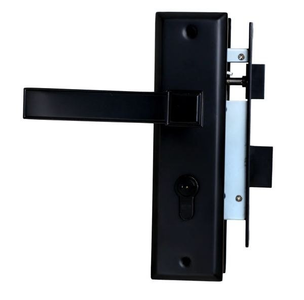 Union Cylinder Lockset F707 Black Finish