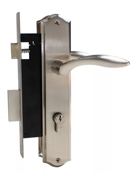 Union Cylinder Lockset with Hump Handle 201