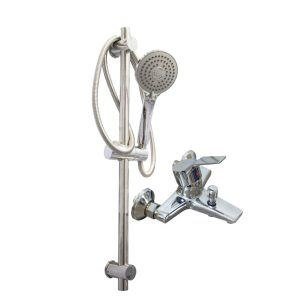 Bath Tub Mixer With Telephone Shower and Hand Rail