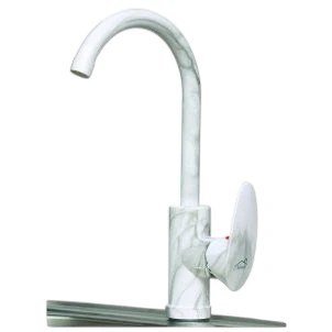 Abs Marble White Kitchen Mixer Plastic Mixer Tap