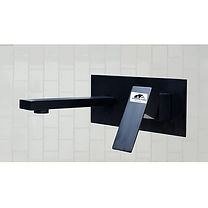 Concealed Basin Mixer Black