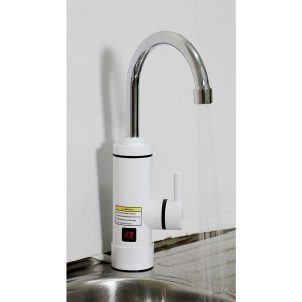 Instant Hot Water Kitchen Tap White Instant Hot