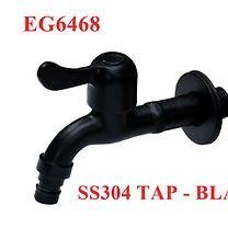 Wall Mounted Tap Black