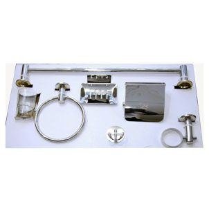 Mirror Finish Bathroom Set 7-Piece Set 1