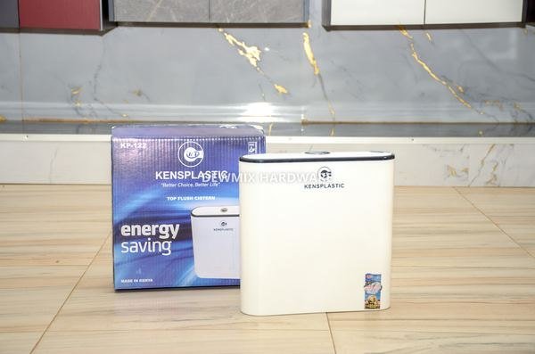 Kensplastic Super Plastic Cistern — Energy Saving Blue