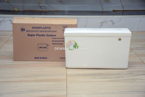 Ariston-Style D-Shape Corner Cistern (Compact)