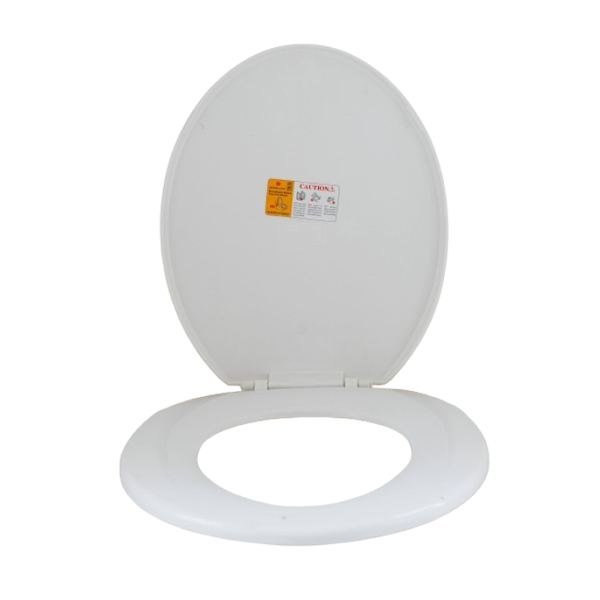 Standard White Toilet Seat Cover