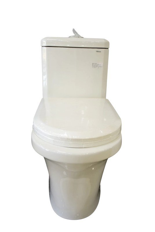Close Couple Toilet White