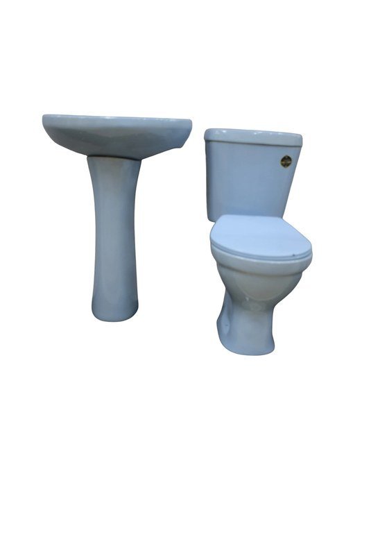 Two Piece Ceramic Wc Toilet Set