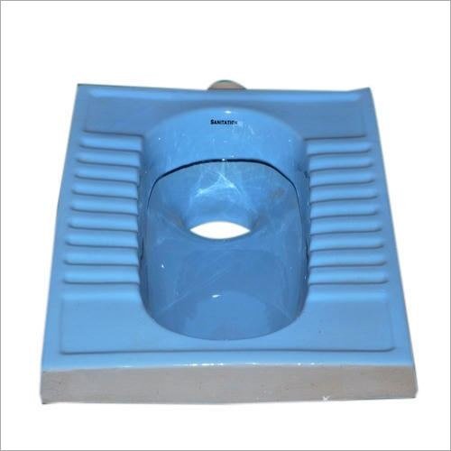 asian Step Toilet Blue
